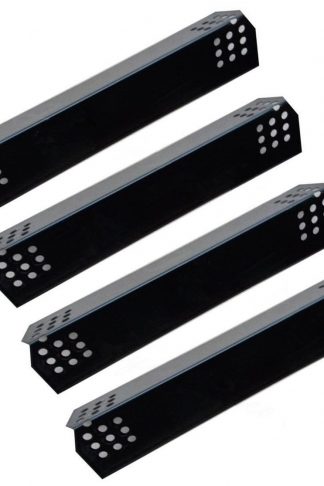 VICOOL hyJ737A 4 Pack Porcelain Steel Heat Plate Replacement for Grill Master 720-0697, 720-0737, Nexgrill 720-0830H, 720-0697, 720-0737 and Other Gas Grill Models