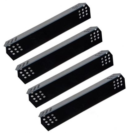VICOOL hyJ737A 4 Pack Porcelain Steel Heat Plate Replacement for Grill Master 720-0697, 720-0737, Nexgrill 720-0830H, 720-0697, 720-0737 and Other Gas Grill Models