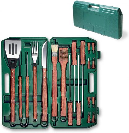 ONIVA - a Picnic Time Brand 18-Piece Deluxe BBQ Tool Set in Carry Case