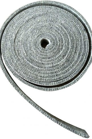 BroilPro Accessories 800F High Temp Rated BBQ Smoker Gasket Self Stick Felt 15ft Long, 3/4" Wide, 1/5" Thick