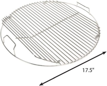 Grill Care 17433 Stainless Steel Grid Compatible with Weber 18.5" Charcoal Grills