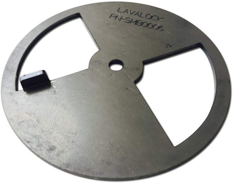 Smoker Pinwheel BBQ air Damper Pit Grill Vent, Steel 4 6 8 12 (4