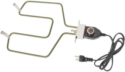 Stanbroil Replacement Part Electric Smoker and Grill Heating Element with Adjustable Thermostat Cord Controller
