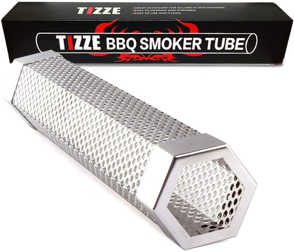 Pellet Smoker Tube 12″ Perforated BBQ Smoke Generator to Add Smoke