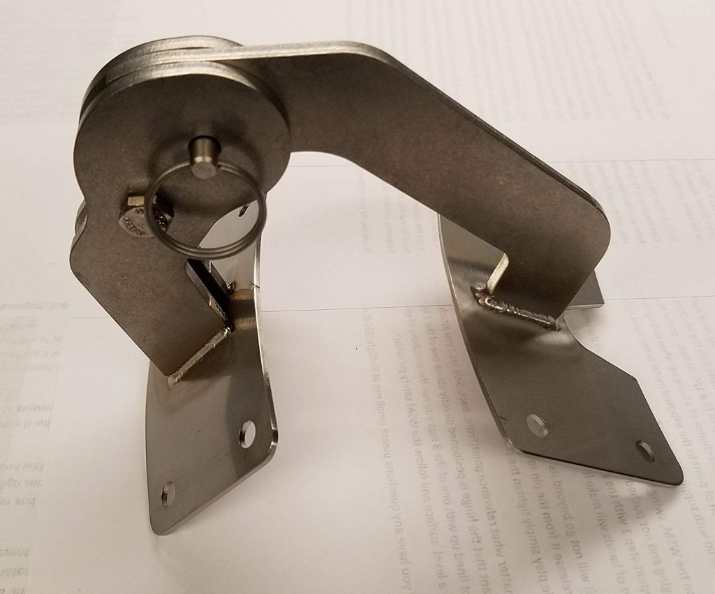 UDS Stainless Lid Hinge Kit, Ugly Drum Smoker Mod Parts Stainless