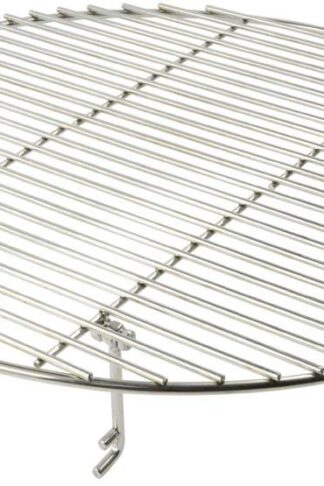 only fire Stainless Steel Cooking Grate Grid Fits for Charcoal Kettle Grills Like Weber,Char-Broil and Ceramic Grills Like Large Big Green Egg,Kamado Joe Classic,Pit Boss,Louisiana Grills,17 1/2 Inch