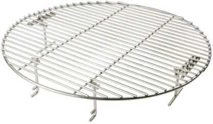 only fire Stainless Steel Cooking Grate Grid Fits for Charcoal Kettle Grills Like Weber,Char-Broil and Ceramic Grills Like Large Big Green Egg,Kamado Joe Classic,Pit Boss,Louisiana Grills,17 1/2 Inch