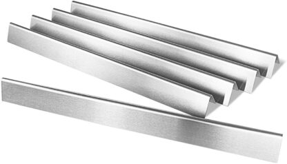 QuliMetal 7535 21.5 Inches Flavor Bars for Weber Spirit 200 Series E-200 S-200 E-210 S-210 with Side Control Knob, Genesis Silver A, Spirit 500 Gas Grills, Grill Parts for Weber 7534, 65902, 16 Gauge