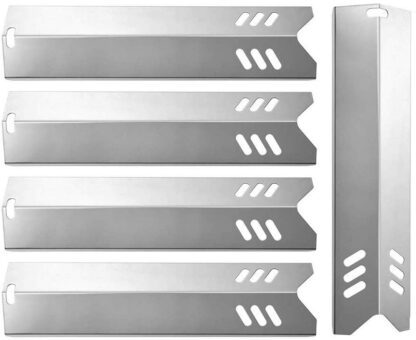 Grill Replacement Parts Heat Plate for Backyard Grill BY13-101-001-13, BY14-101-001-02, BY15-101-001-02, Dyna-Glo, Uniflame GBC1059WB, BHG, 15 inch Stainless Steel Heat Plate Shield Tent Flame Tamer