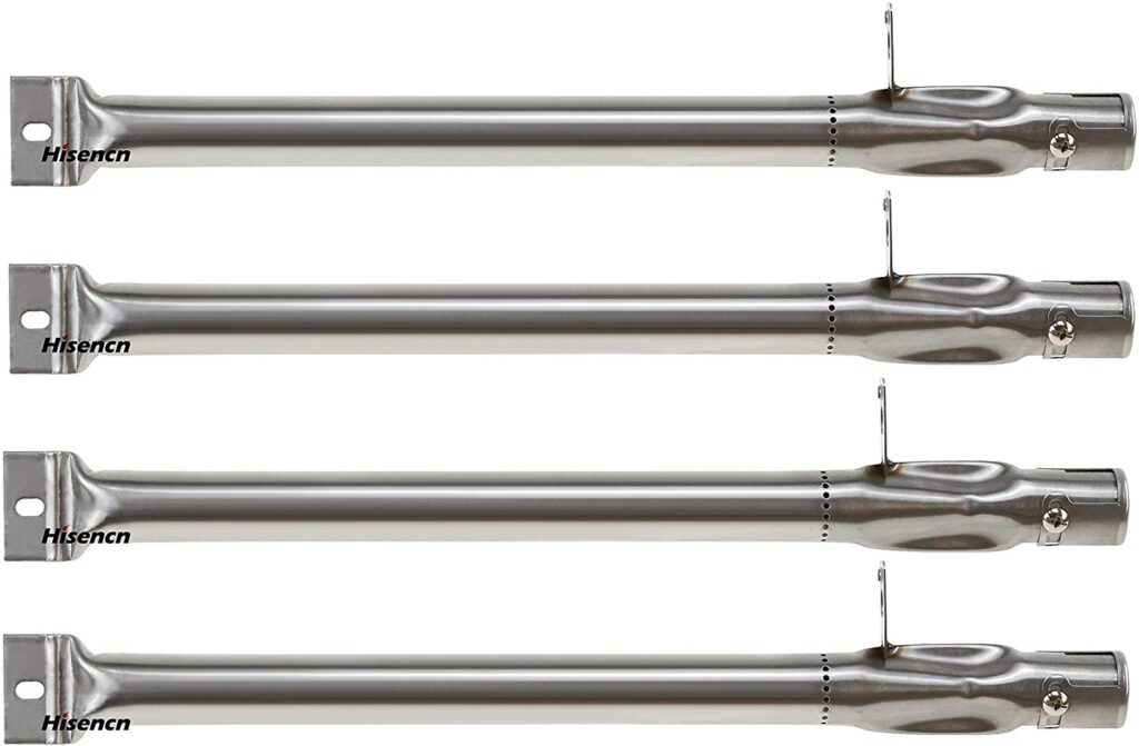 (4Pack) Universal BBQ Gas Grill Replacement Straight Stainless Steel