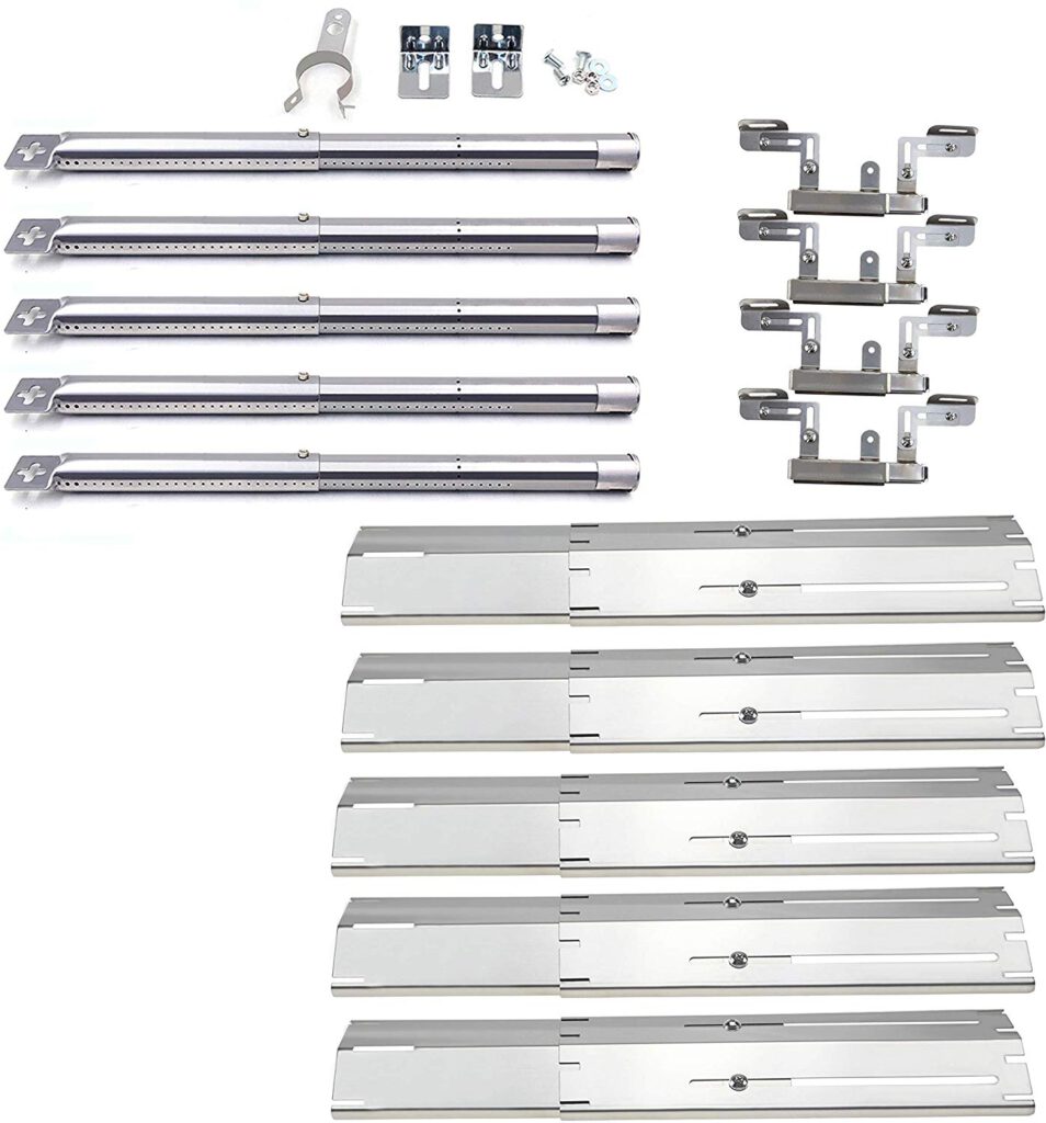 Stainless Steel Adjustable Grill Burners, Heat Plates &amp; Crossover Tubes ...