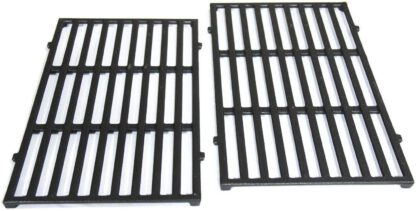 Hongso 7637 17.5 Inches Cast Iron Grid Grates Replacement Part for Weber 46010074, Spirit 200 Series, Spirit E-210, Spirit S-210 Cooking Gas Grills (with Front-Mounted Control Panels), PCG637
