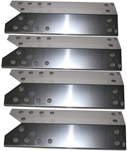 VICOOL hyJ678A (4-Pack) Stainless Steel Heat Plate Replacement for Kenmore Sears, Nexgrill, Sunbeam Grillmaster, Lowes Model Grills, (15 1/16)