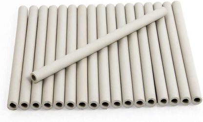 Zljiont Replacement Gas Grill Ceramic Radiants, BBQ Grill Ceramic Rods for DCS Heat Plates, for DCS Grill 245398, DCSCT, 9.5" long (18)