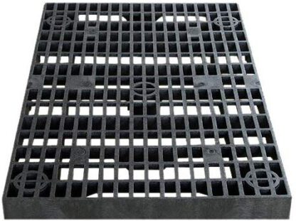 24 Inch x 36 Inch Heavy Duty Fountain Basin Grate - for Pond and Water Garden Features and More - Hides Reservoirs - Holds Bubblers, Rocks, Other Decorations - Will Not Rust - Black - Can Be Cut