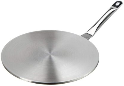 9.45inch Stainless Steel Coffee Milk Cookware Simmer Ring Induction Hob Plate Heat Diffuser Medium