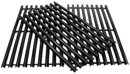 Cooking Grid Grate for Charbroil 463420507, 463420508, Kenmore 463420507, 461442513, Porcelain Enameled Grates Replacement Parts for Master Chef 85-3100-2, 85-3101-0 Gas Grill 16-7/8", 3 Pack