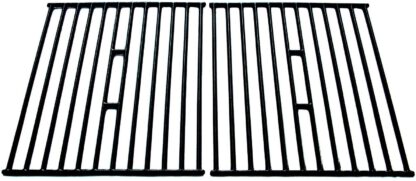 Direct Store Parts DC112 Polished Porcelain Coated Cast Iron Cooking Grid Replacement Broil King, Broil-Mate, Huntington, Silver Chef,Sterling Gas Grill