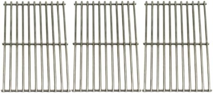 Direct Store Parts DS103 Solid Stainless Steel Cooking grids Replacement Uniflame GBC1030W, GBC1030WRS, GBC1030WRS-C, GBC1134W, GBC1134WRS; Backyard Gas Grill