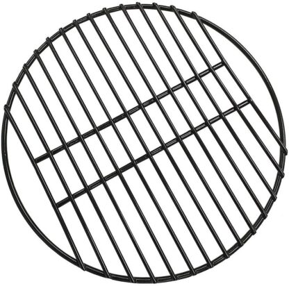 Dracarys 15" Porcelain Coated Steel Grill Grates Enamel Cooking Grate,Big Green Egg Accessories Grill Accessories Dome Grill Grate Grid for Medium Big Green Egg Kamado Stove and Other 15 inch Grills