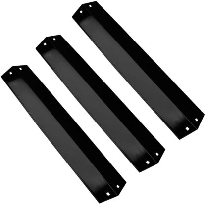 Grill Parts for Char Griller Gas Grill Models 3001, 3008, 3030, 4000, 5050, 5252, 5650 Heat Plate Bars BBQ Replacement Parts Porcelain Steel Heat Shield Deflector 95051