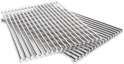 Midwest Hearth Stainless Steel Cooking Grids for Weber Genesis 300 Series Barbecue Grills 7528