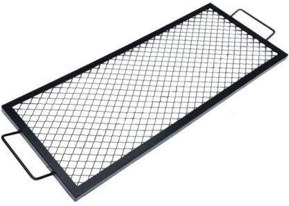 Onlyfire Rectangle X-Marks Fire Pit Cooking Grate, 40-Inch