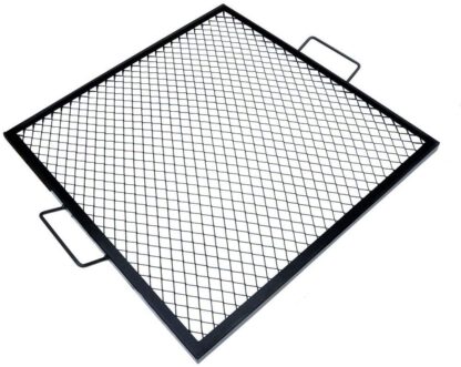 Onlyfire X-Marks Square Fire Pit Cooking Grate, 30-Inch