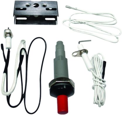 Unicook Push Button for BBQ Gas Grills, Piezo Igniter, Grill Igniter Kit Replacement Parts, Spark Generator Ignition Set, Easy to Install and Use