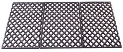 Unifit 19.4 Inch Diamond Pattern Porcelain Enamel Coated Cast Iron Sear Grate Grid Cooking Replacement Parts for Traeger and Pit Boss Pellet Grills (Traeger 34 and Pit Boss 1000XL 1100pro Series)