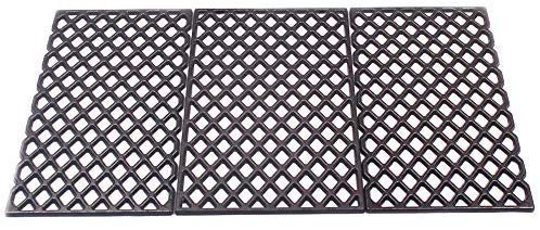 Unifit 19.4 Inch Diamond Pattern Porcelain Enamel Coated Cast Iron Sear Grate Grid Cooking Replacement Parts for Traeger and Pit Boss Pellet Grills (Traeger 34 and Pit Boss 1000XL 1100pro Series)