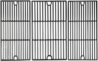 VICOOL 17 5/8" Cooking Grid Grates Porcelain Coated Cast Iron Grill Replacement Parts for Brinkmann, DYNA-GLO DGF530SRP, Grill King 810-9325-0 Gas Grills, HyG723C