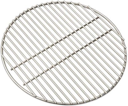onlyfire Stainless Steel High Heat Charcoal Fire Grate for X-Large Big Green Egg, 17-inch