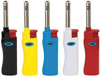 5 PC MK Windproof Refillable Candle Lighter