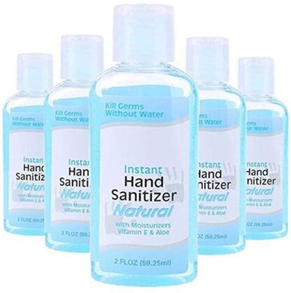 5PCS Speed Dry Hand Sanitizer, 2 FLOZ Disposable Hand Sanitizer Gel, Liquid Hand Soap Hand Wash Gel Advanced Hand Sanitizer Travel Portable Mini Hand Sanitizer Gel (5PCS) by YIWULA