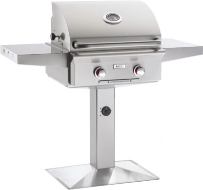 AOG American Outdoor Grill 24NPT-00SP T-Series 24 inch Natural Gas Grill On Pedestal