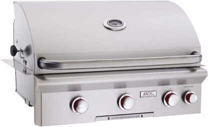 AOG American Outdoor Grill 30NBT T-Series 30 inch Built-in Natural Gas Grill with Rotisserie Kit