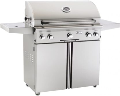 AOG American Outdoor Grill L-Series 36-Inch 3-Burner Propane Gas Grill W/Rotisserie & Single Side Burner - 36PCL