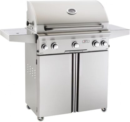 American Outdoor Grill L-series 30-inch Propane Gas Grill On Cart W/ Rotisserie & Side Burner