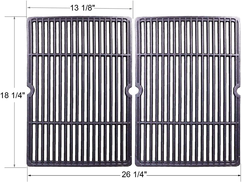GI6652 Porcelain Coated Cast Iron Cooking Grid Replacement for Gas
