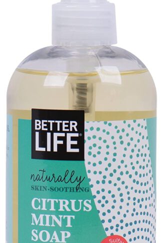 Better Life No Regrets Natural Liquid Hand & Body Soap, Citrus Mint - 12 Oz