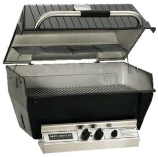 Broilmaster H3X Deluxe Gas Grill with Stainless Steel Grids Liquid Propane