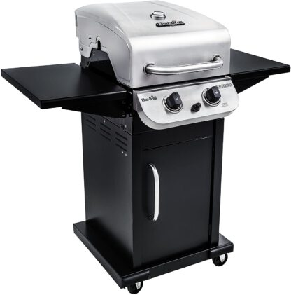 Char-Broil Performance 300 2-Burner Cabinet Liquid Propane Gas Grill- Stainless steel