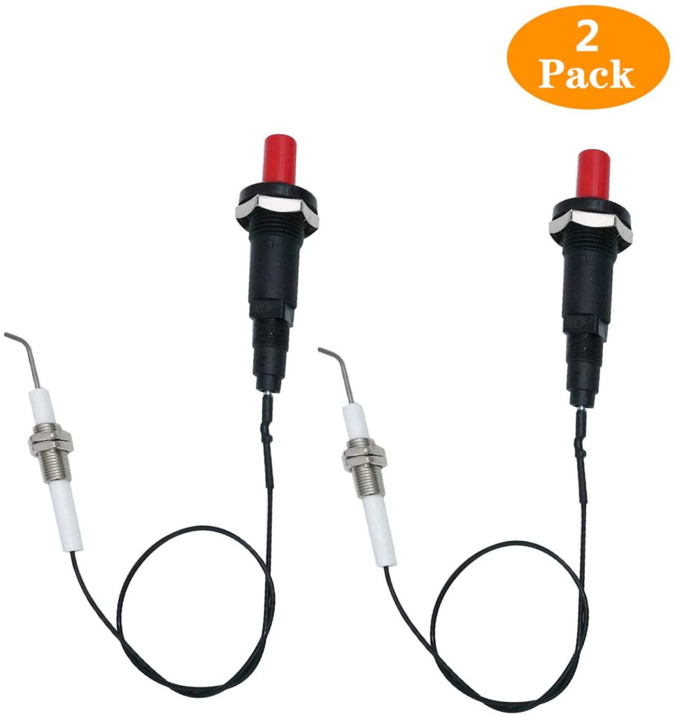 Gas Grill Igniter Replacement, 2 Pack Outdoor Stove Heater Replacement
