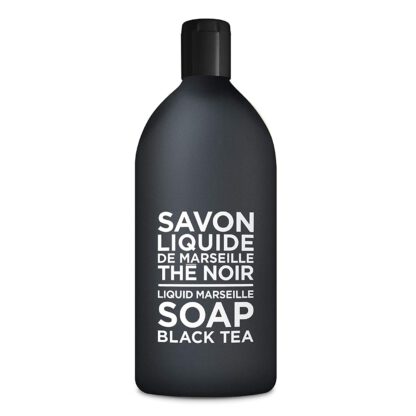 Compagnie de Provence Savon de Marseille Extra Pure Liquid Soap - Black Tea - 33.8 fl oz Plastic Bottle Refill