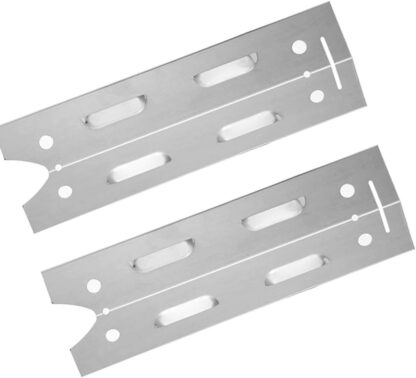 DcYourHome Stainless Steel Heat Plate (2-Pack) For Gas Grill Model Brinkmann 810-4220 and Brinkmann 810-4220-S