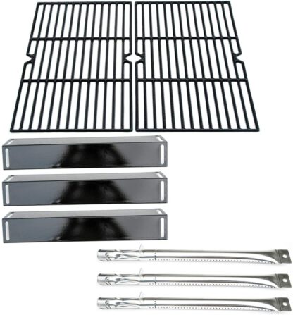 Direct store Parts Kit DG118 Replacement BBQ Grillware GGPL-2100 Gas Grill Burners, Heat Plates, Cooking grids