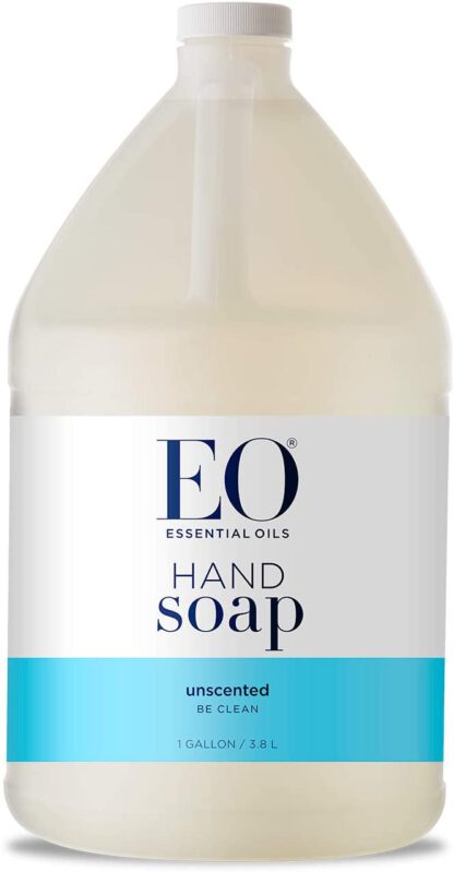 EO Hand Soap Unscented, 128 Ounce Refill