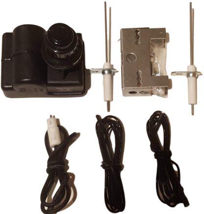 Electronic Ignitor kit for Gas BBQ Grills from Coleman, Kenmore, Charbroil and Other Manufacturers
