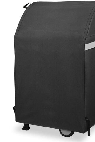 Grisun 32 Inch Grill Cover for 2 Burners Gas Grill, Heavy Duty Waterproof, Fade Resistant BBQ Grill Cover for Collapsed Side Tables Weber Charbroil Nexgrill, Brinkmann, All Weather Protection